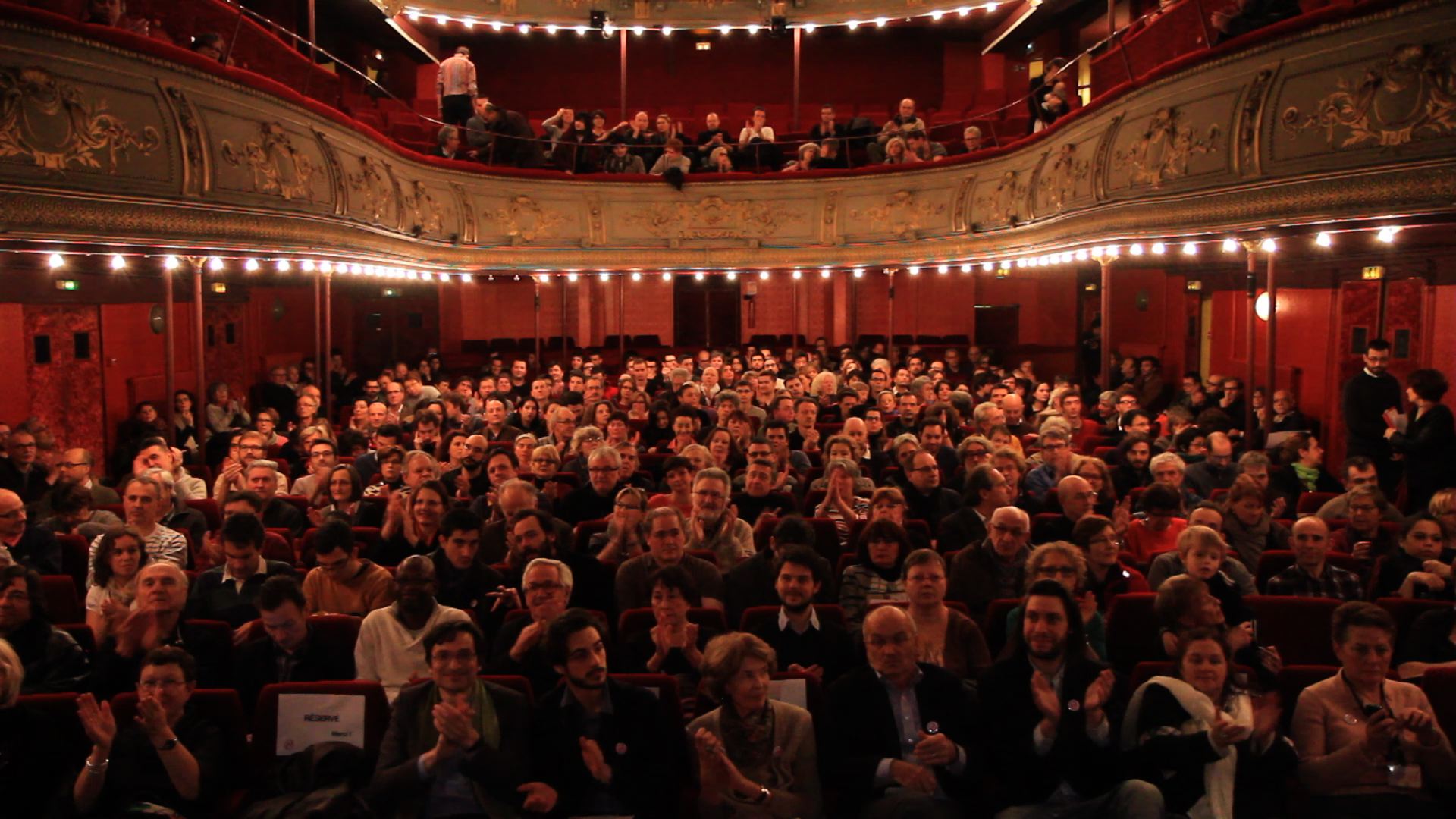 Salle comble pour le premier meeting de Nouvelle Donne à Paris