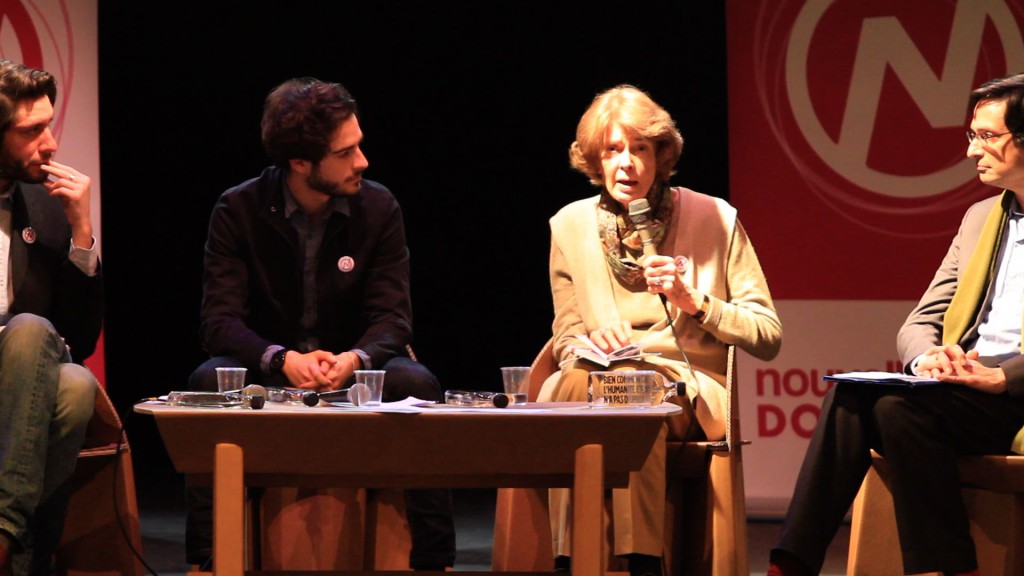 Jean-Marie Perbost, Jourdain Vaillant, Susan George et Eric Alt © Guy Baudon