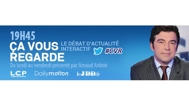 Pierre Larrouturou invité d'Arnaud Ardoin sur LCP pour "Ca vous regarde" à 19h45 pour un débat sur les chiffres du chômage publiés à 18h.