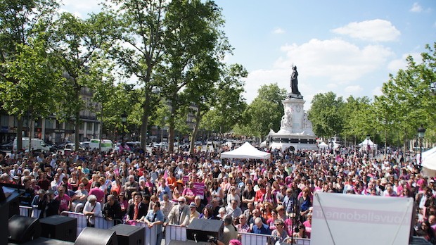 Meeting national du 18 mai place de la République : la foule était au rendez-vous