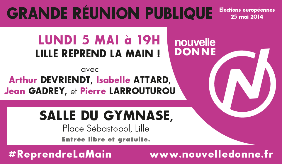 Grande réunion publique à Lille