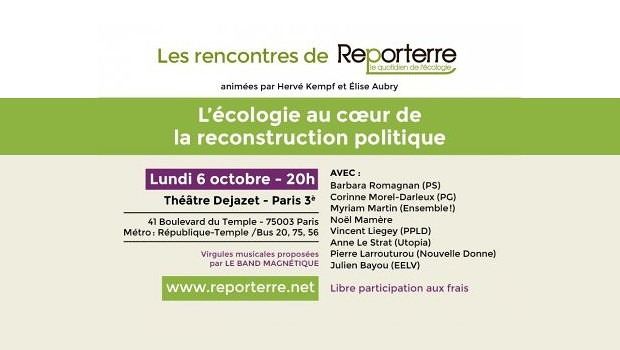 Reporterre – L’écologie au cœur de la reconstruction politique