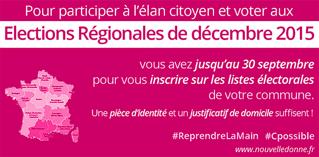 Inscription sur les listes électorales