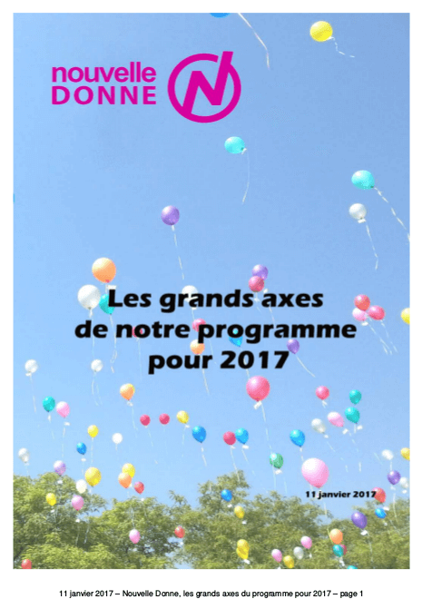 Couverture du document des grands axes 2017