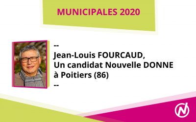 Jean-Louis FOURCAUD – Candidat – Municipales 2020 – Poitiers