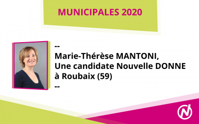 Marie-Thérèse MANTONI – Candidate – Municipales 2020 – Roubaix