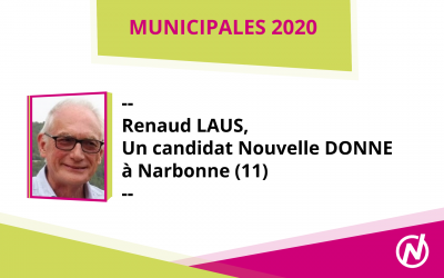 Renaud LAUS – Candidat – Municipales 2020 – Narbonne