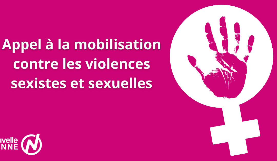 Appel à la mobilisation contre les violences sexistes et sexuelles