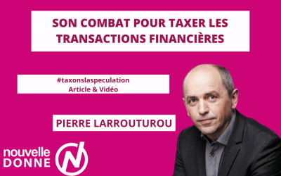 Pierre Larrouturou explique son combat pour taxer les transactions financières