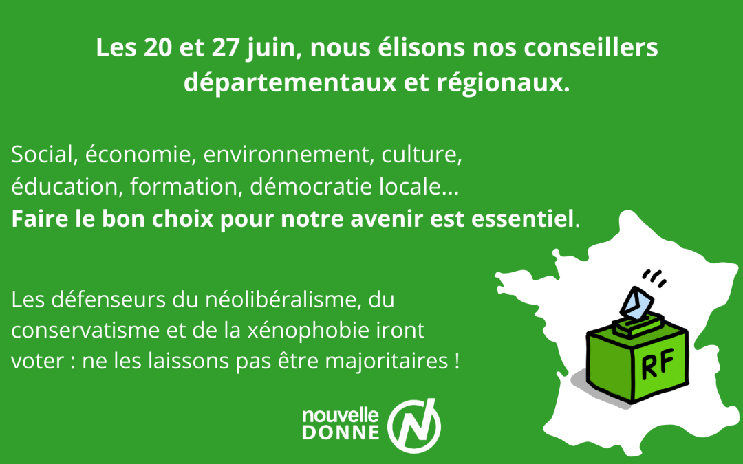 Découvrez nos candidates et candidats Nouvelle Donne en campagne pour les élections de juin