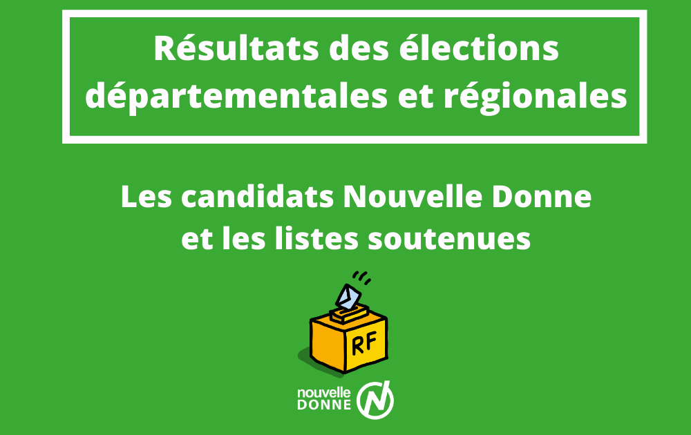 Second tour des élections : résultats des candidats Nouvelle Donne et des listes soutenues