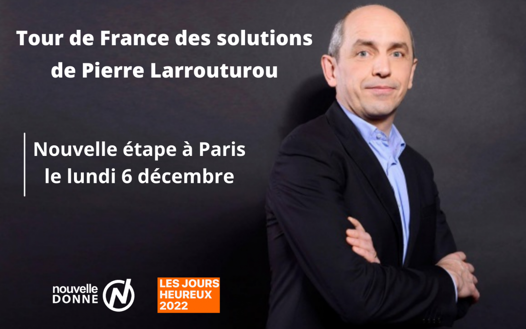 Tour de France des solutions : nouvelle étape à Paris avec Pierre Larrouturou