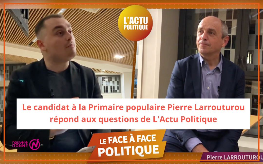Semaine de 4 jours, climat… Pierre Larrouturou invité de l’émission “L’Actu Politique”