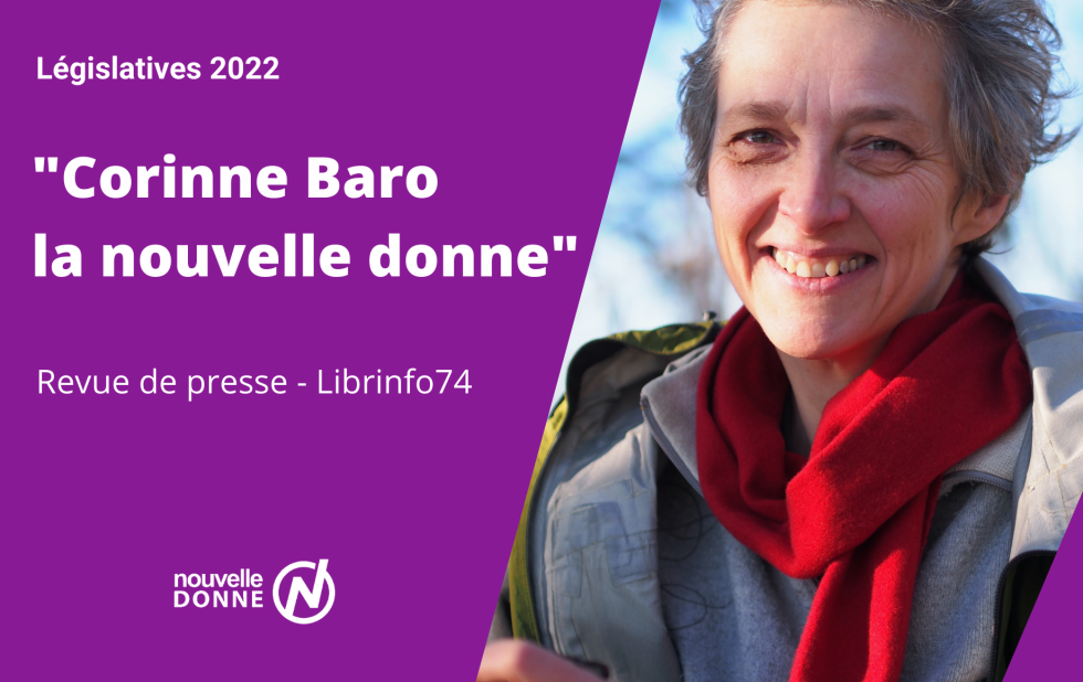 [Revue de presse] “Corinne Baro la nouvelle donne”, sur “librinfo74