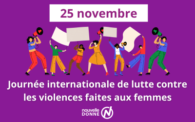 25 novembre : Journée internationale de lutte contre les violences faites aux femmes