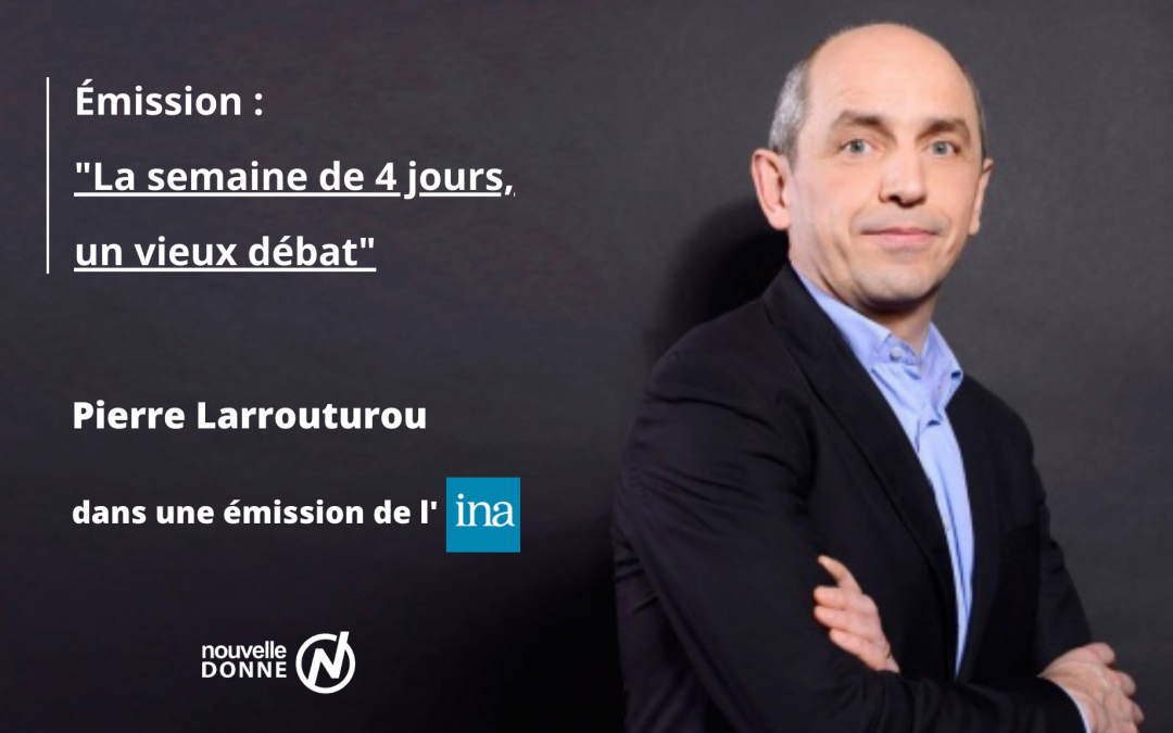 “La semaine de 4 jours, un vieux débat” : une vidéo de l’INA avec Pierre Larrouturou
