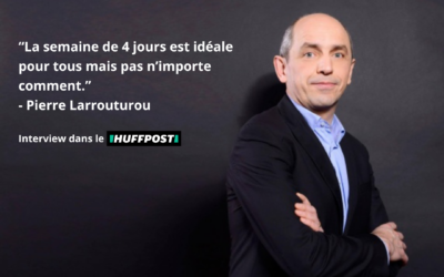 Interview de Pierre Larrouturou sur la semaine de 4 jours à 32heures