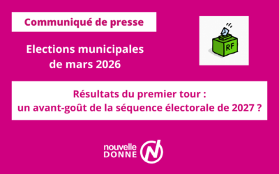 Municipales 2026 premier tour : un avant-goût de la séquence électorale de 2027 ?